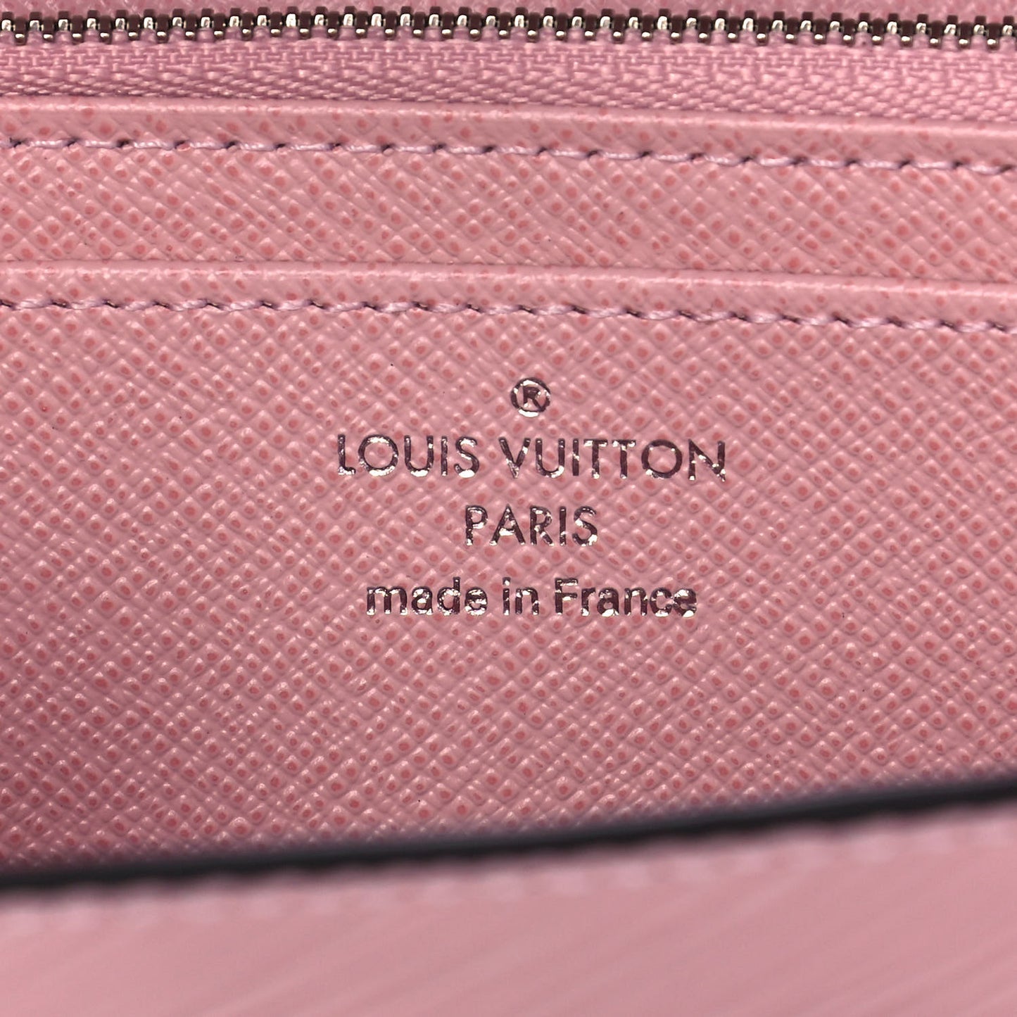 Epi Twist Wallet Rose Ballerine