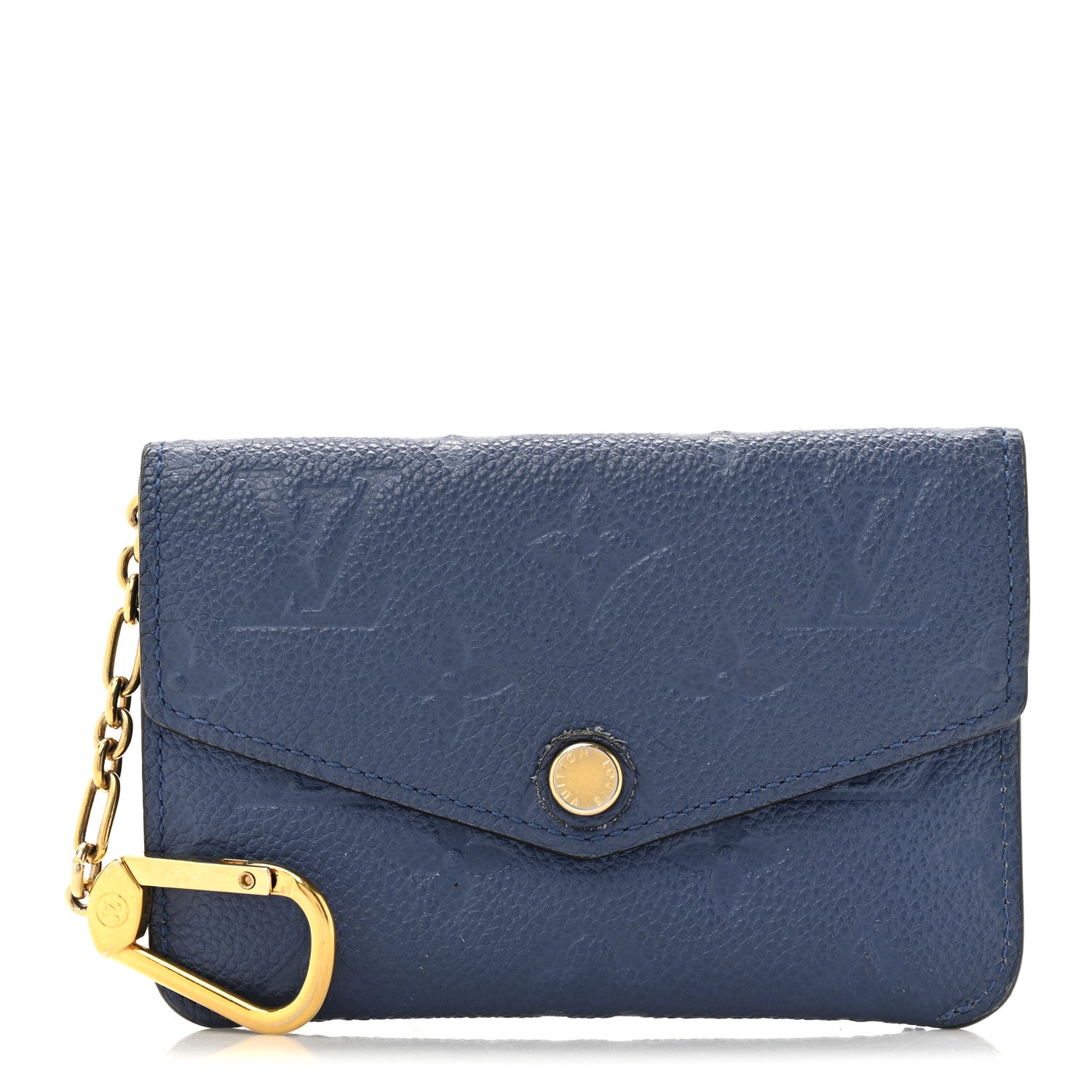 Louis Vuitton Empreinte Key Pouch Denim 1 of 8