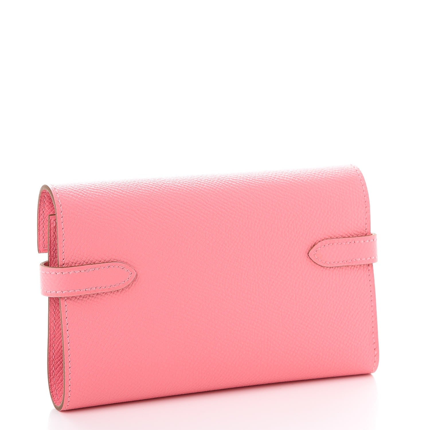 Hermes Epsom Medium Kelly Wallet Rose Confetti 3 of 8