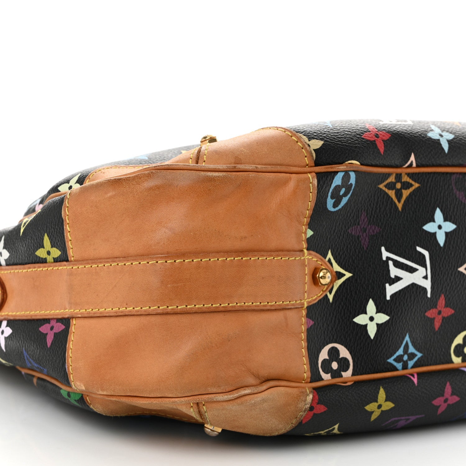 Louis Vuitton Monogram Multicolor Greta Black 8 of 10