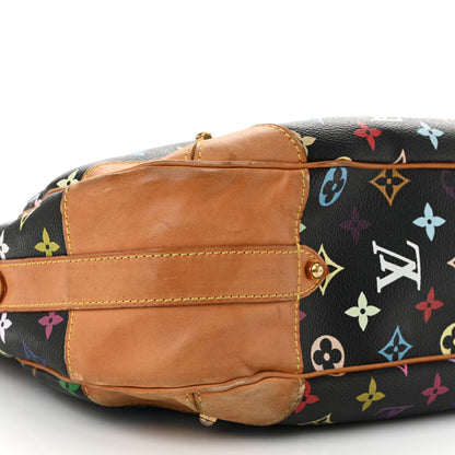 Louis Vuitton Monogram Multicolor Greta Black 8 of 10