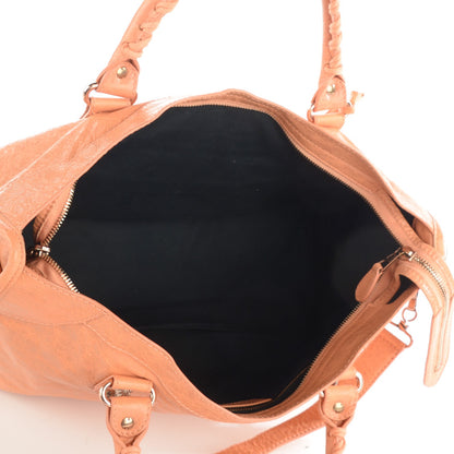 Balenciaga Agneau Giant 12 Rose Gold Hardware City Rose Blush 9 of 10