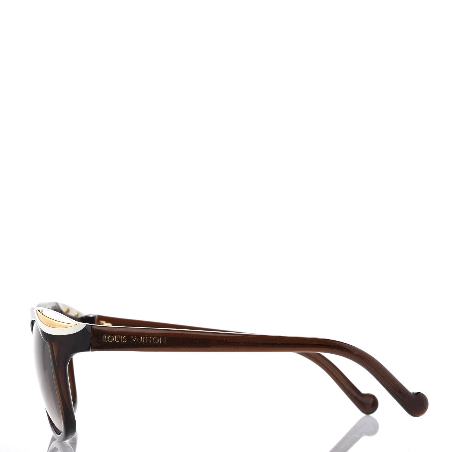 Louis Vuitton Ivy Cat Sunglasses Z0726W Brown 2 of 7