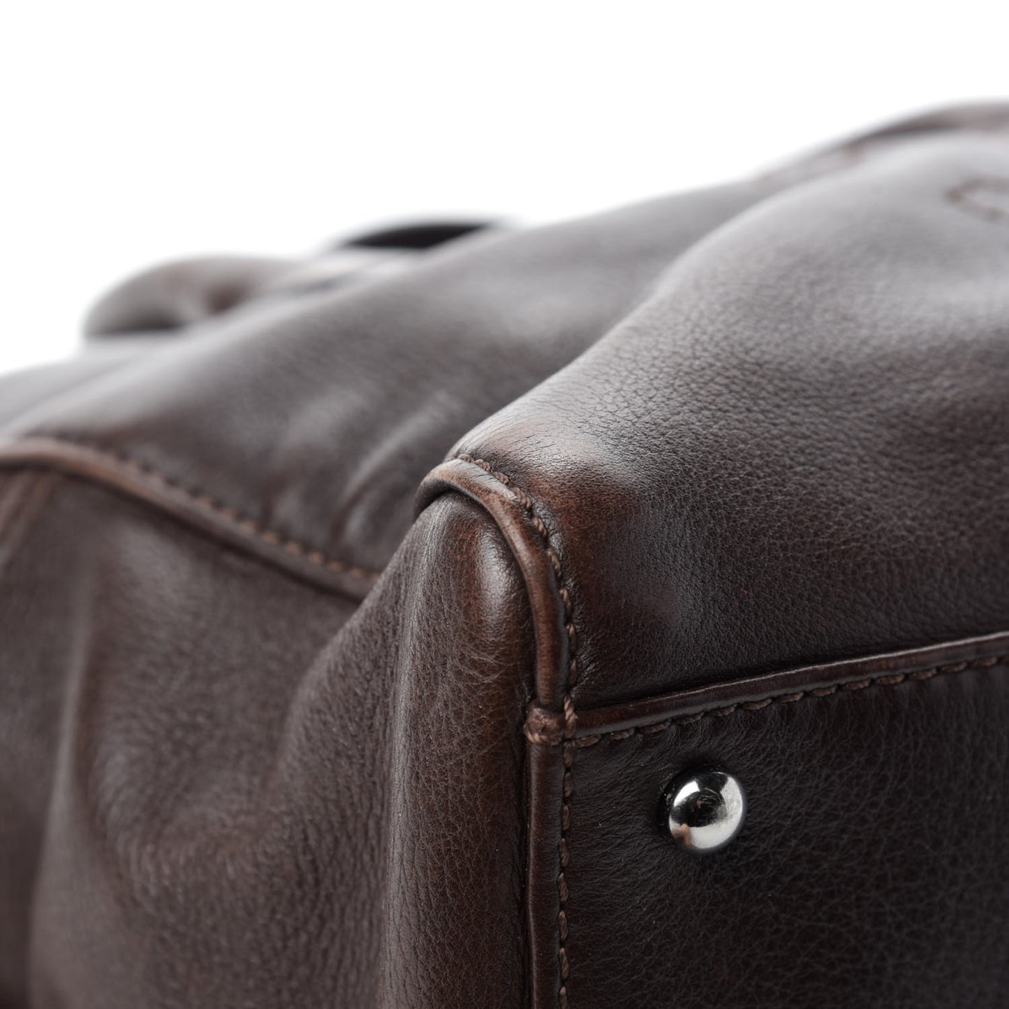 Calfskin CC Bowler Brown