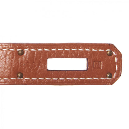 Hermes Taurillon Clemence Birkin 35 Gold 26 of 33