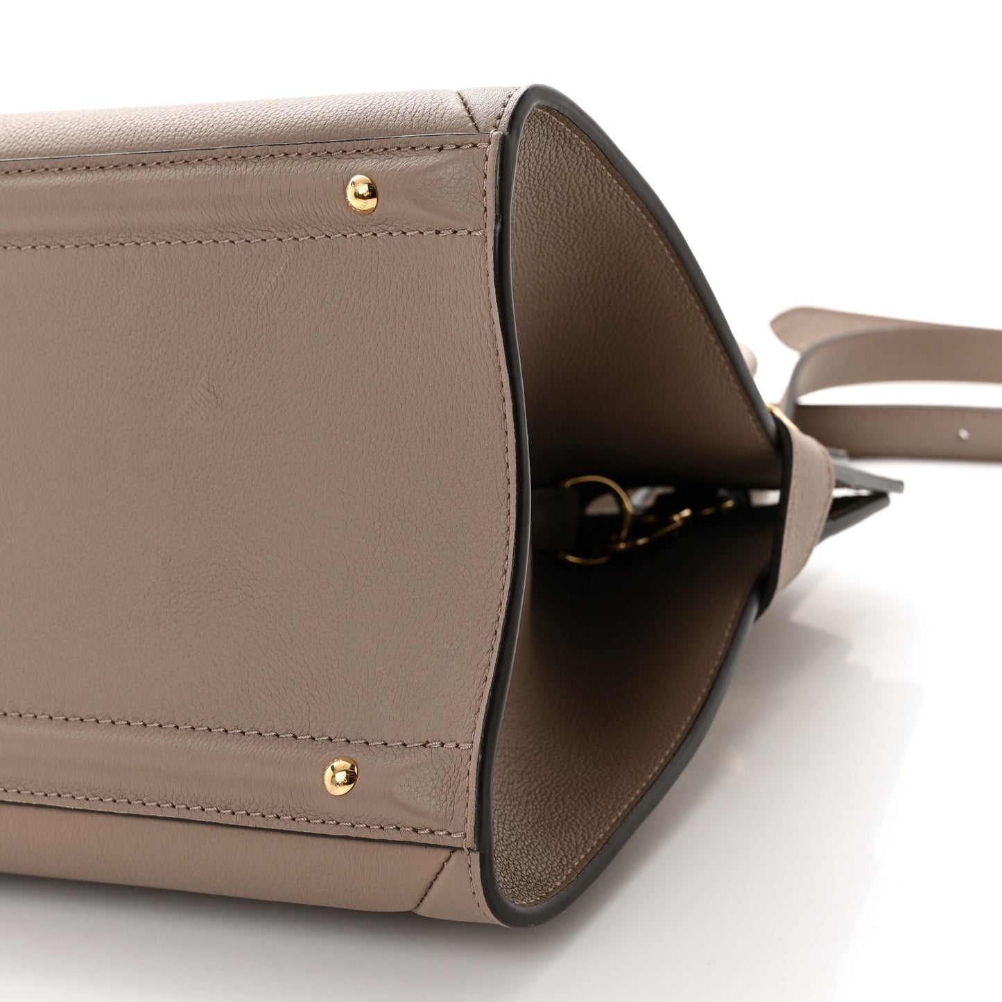Grained Calfskin Steamer MM Galet