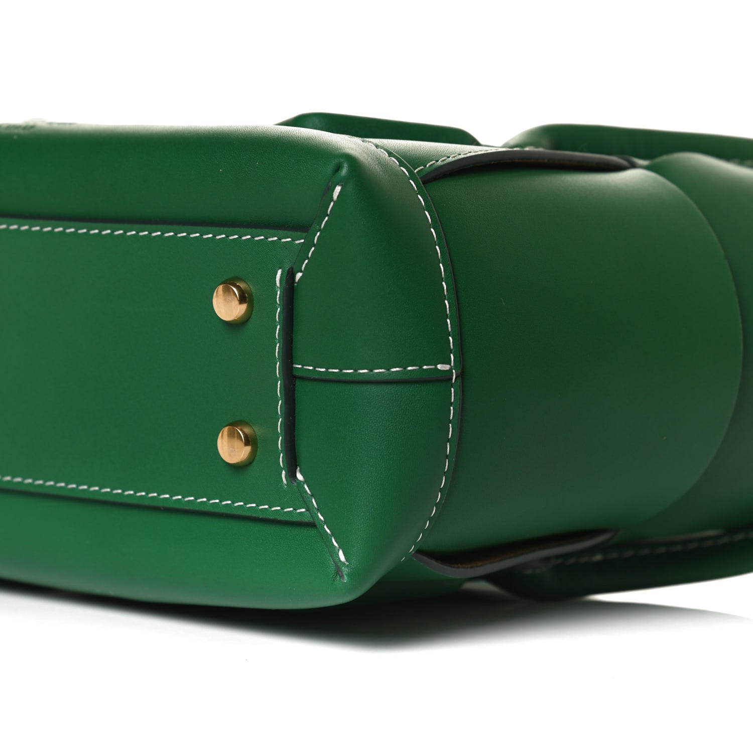 Bottega Veneta French Calfskin Maxi Intrecciato Arco 33 Racing Green 10 of 16