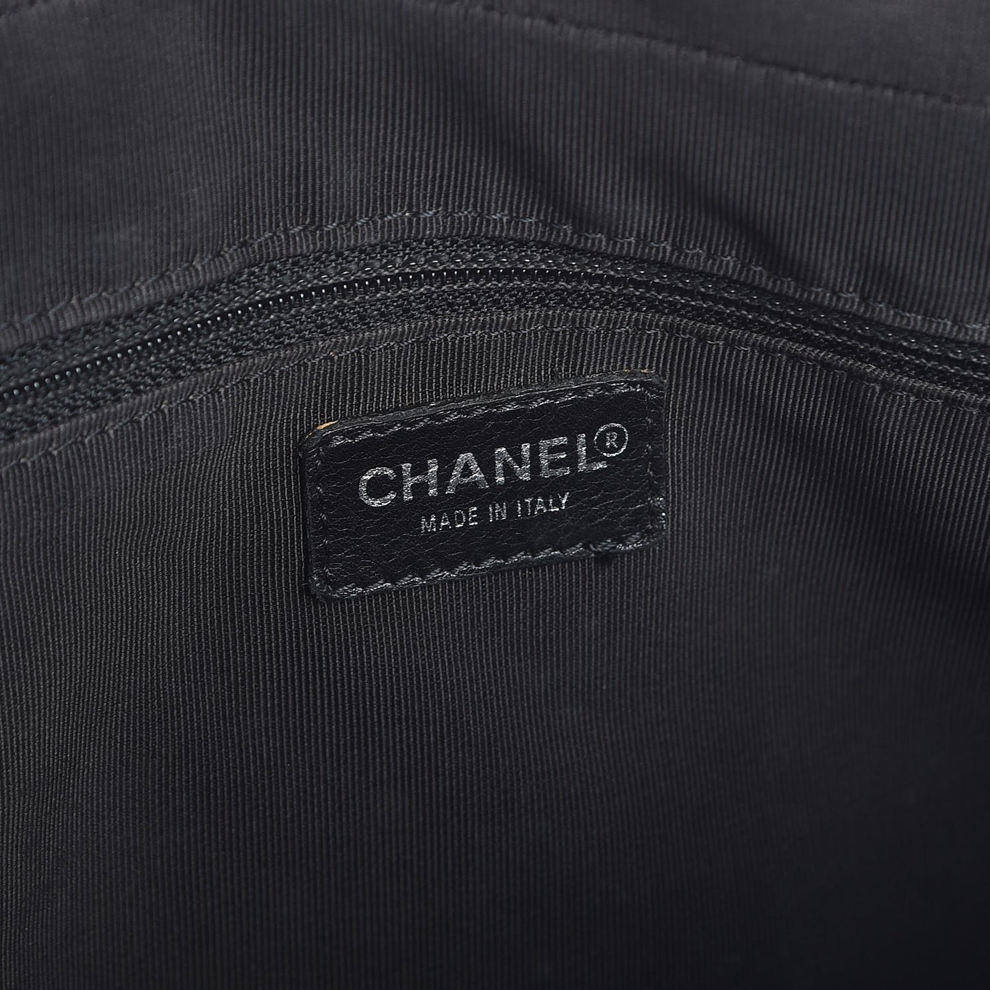Caviar Quilted Bowler Black