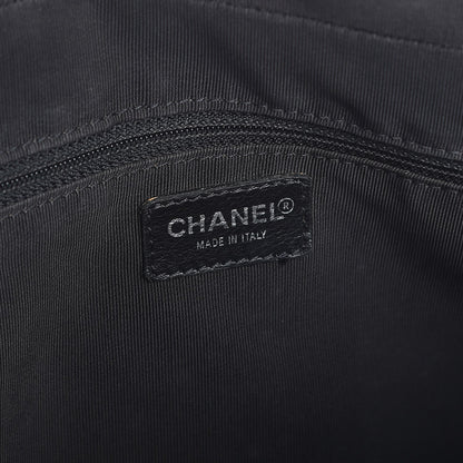 Chanel Caviar Quilted Bowler Black 6 of 12