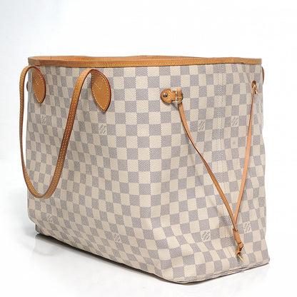 Louis Vuitton Damier Azur Neverfull GM 6 of 9