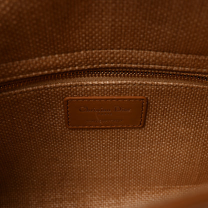 Christian Dior Raffia Medium Lady Dior Bag Beige 6 of 9