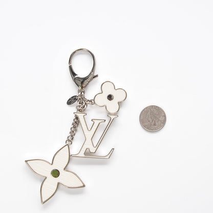 Louis Vuitton Fleur d'Epi Bag Charm Ivory 2 of 3