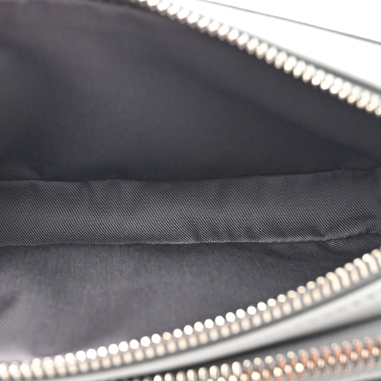 Coated Canvas CD Diamond Messenger Pouch Grey