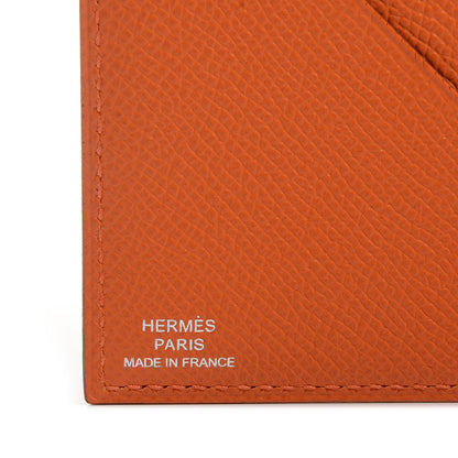 Hermes Epsom Yellow Pad PM Iris Orange 12 of 19