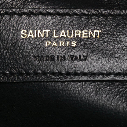 Saint Laurent Grain De Poudre Medium Monogram Kate Satchel Nude Powder 6 of 13