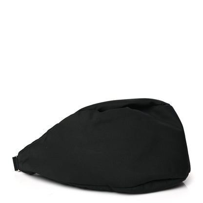The Row Nylon Slouchy Banana Two Bag Black 4 of 8