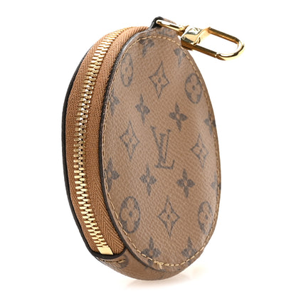 Louis Vuitton Reverse Monogram Bandouliere Round Coin Purse 3 of 6