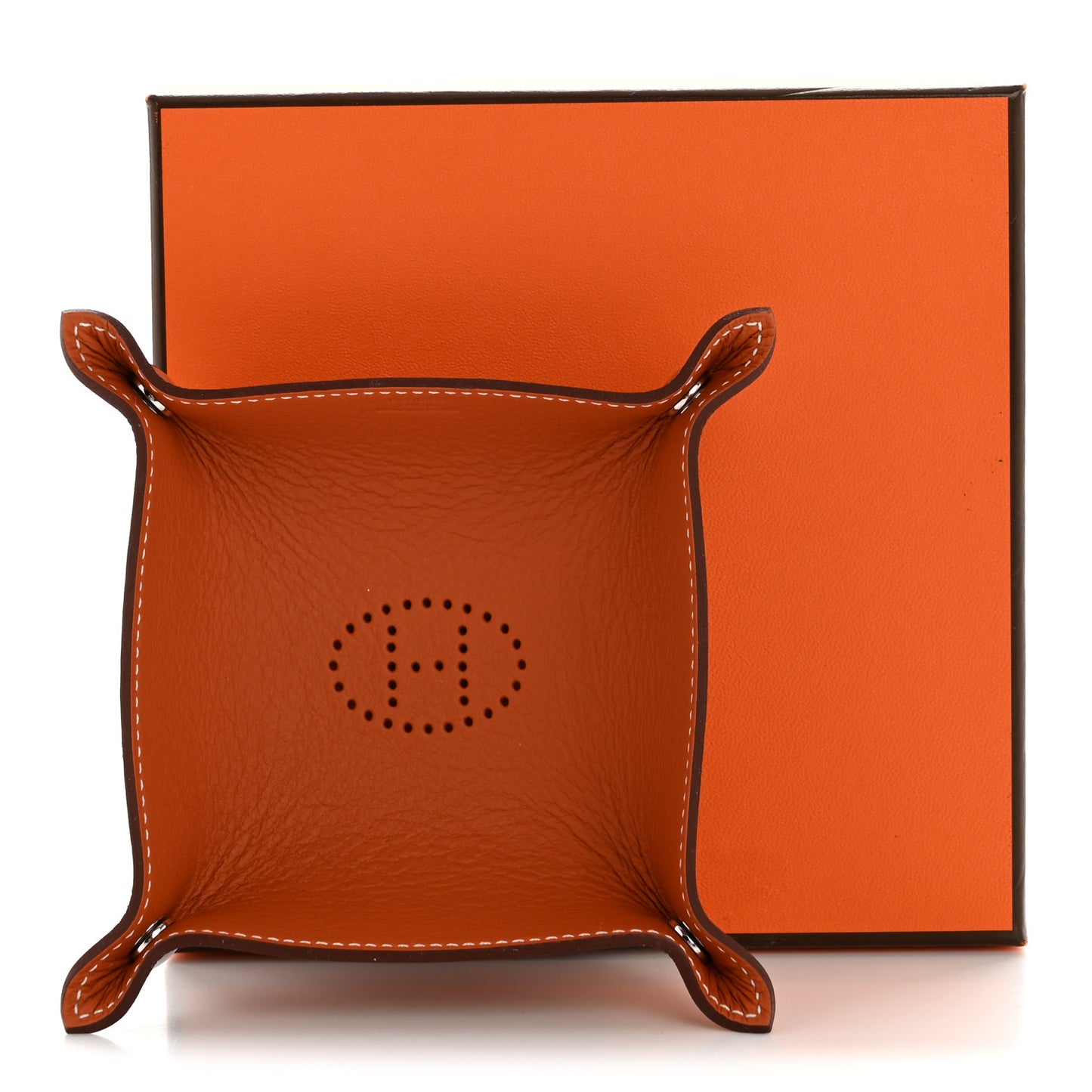 Taurillon Clemence Mises et Relances Change Tray Potiron Fauve