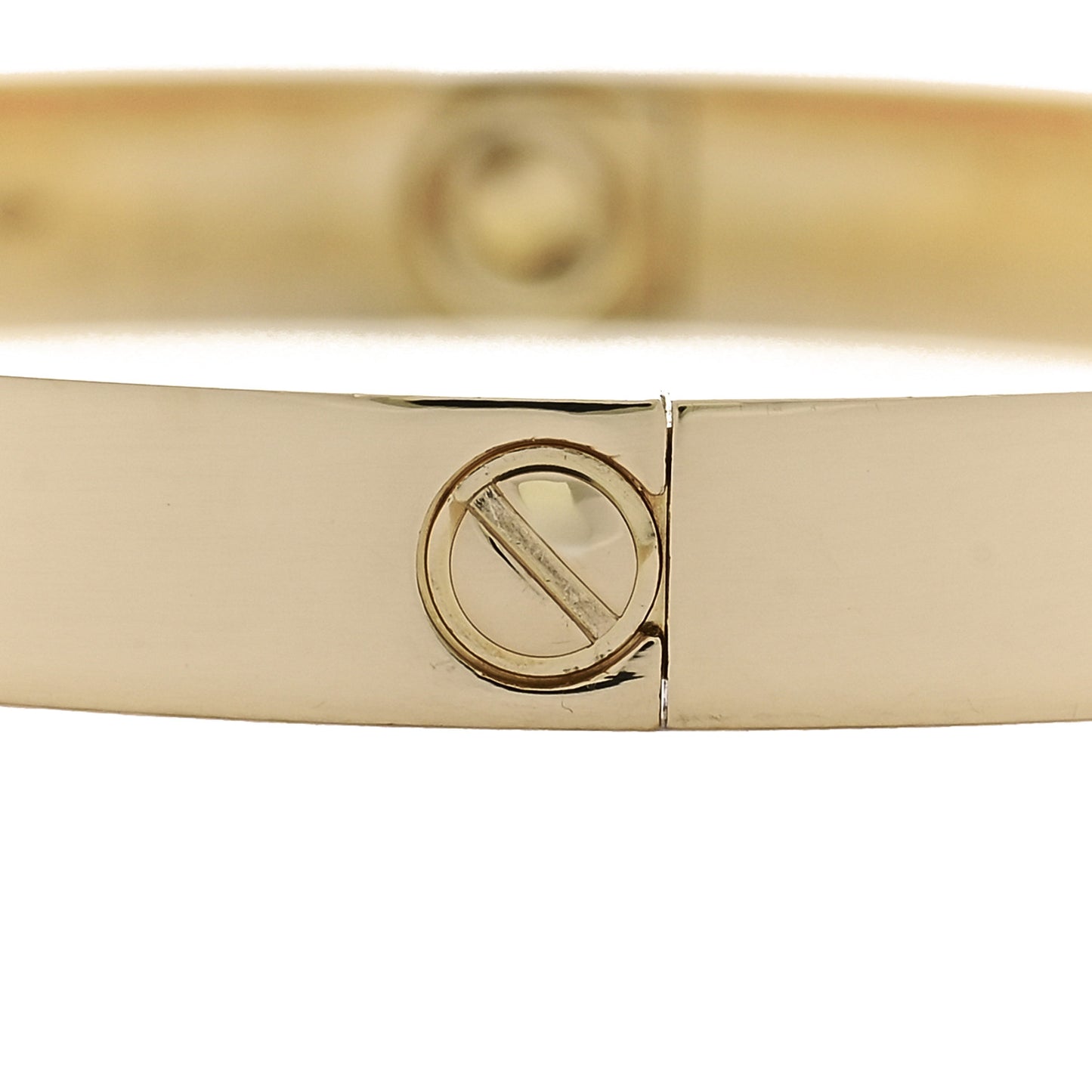 18K Yellow Gold LOVE Bracelet 17