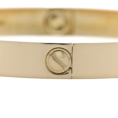 Cartier 18K Yellow Gold LOVE Bracelet 17 4 of 8
