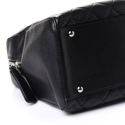 Chanel Caviar Quilted Bowler Black 8 of 9