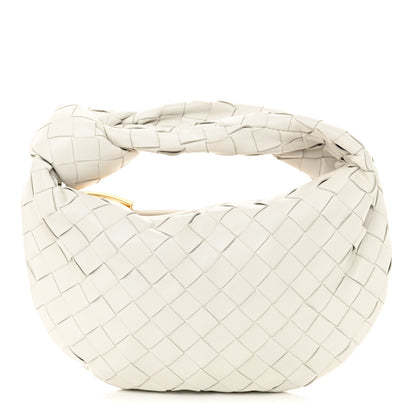 Bottega Veneta Patent Nappa Intrecciato Mini Jodie White 1 of 10