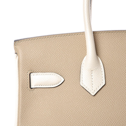 Hermes Epsom Horseshoe Birkin 30 Trench Craie 16 of 38