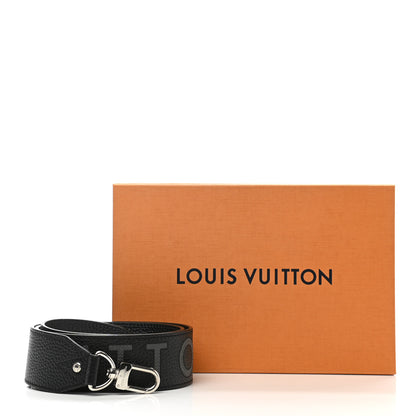 Louis Vuitton Taurillon Bandouliere Shoulder Strap Black 6 of 6