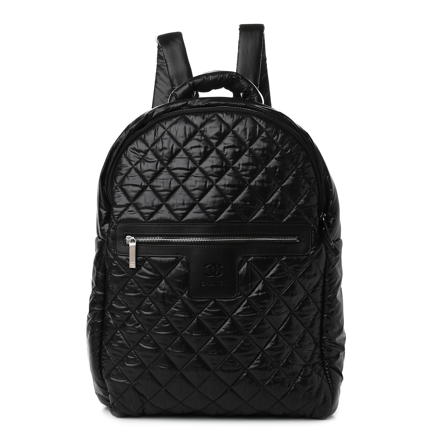 Chanel Nylon Quilted XL Coco Cocoon Backpack Black 1 of 8