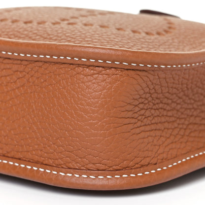 Hermes Taurillon Clemence Evelyne TPM Gold 8 of 9