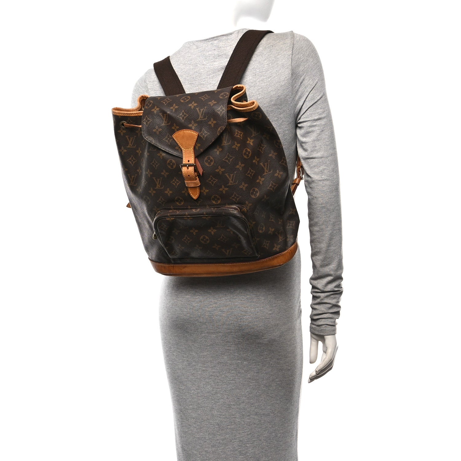Louis Vuitton Monogram Montsouris GM Backpack 2 of 10