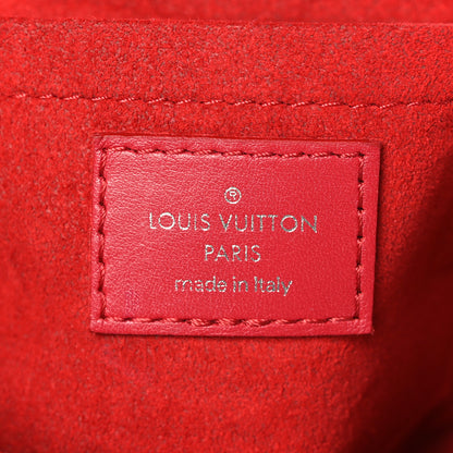 Louis Vuitton Calfskin Love Lock New Wave Chain MM Scarlet 6 of 8