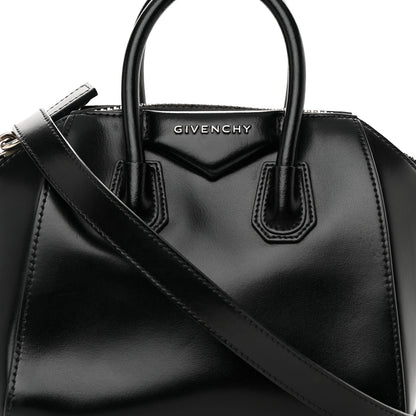 Givenchy Shiny Lord Calfskin Mini Antigona Black 8 of 14