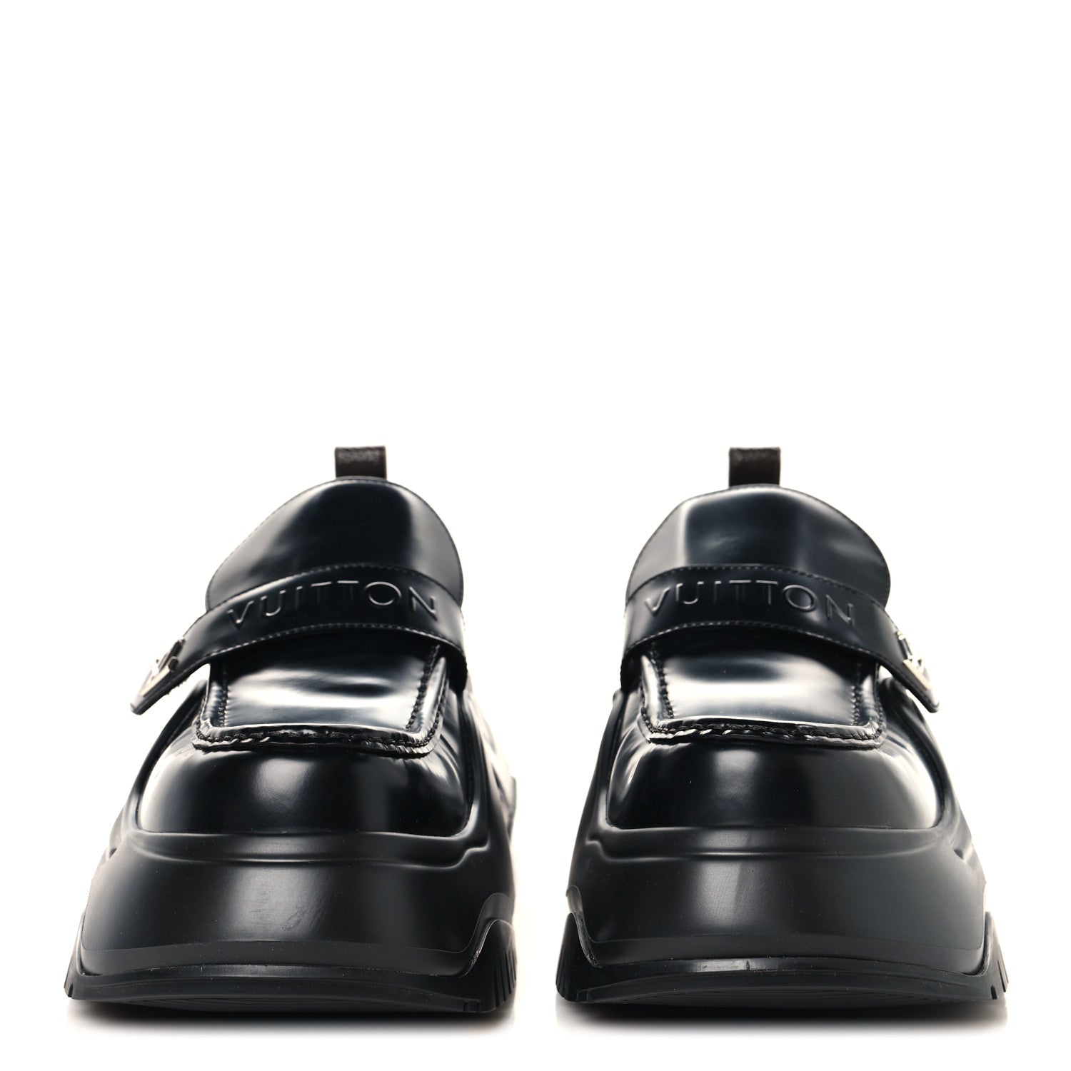 Louis Vuitton Calfskin Archlight 2.0 Platform Loafers 39 Black 3 of 8