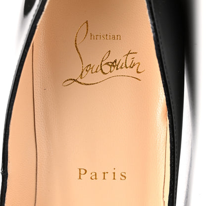 Christian Louboutin Patent New Very Prive 120 Pumps 38 Black 7 of 9