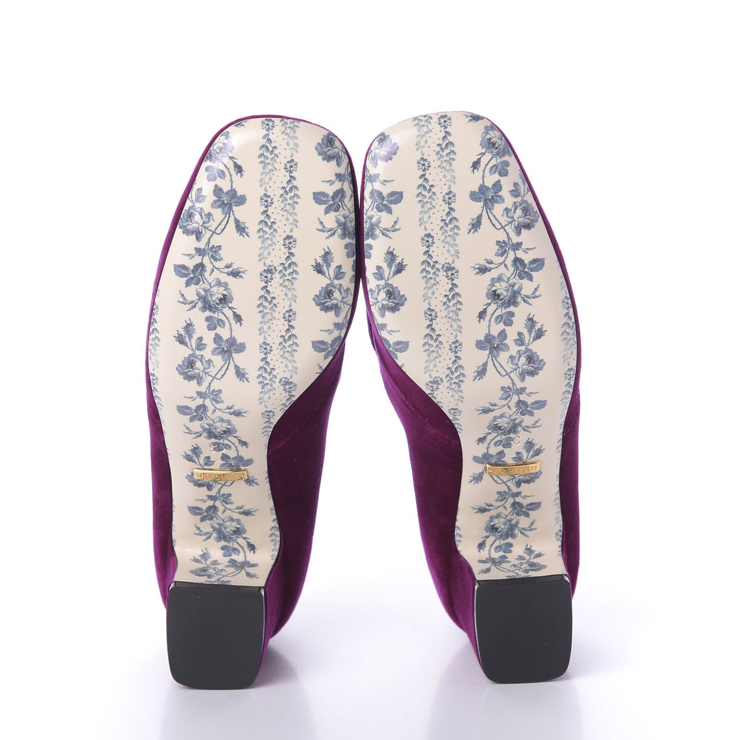 Softy Velvet GG Victoire 55mm Loafer Pumps 35 Fucsia