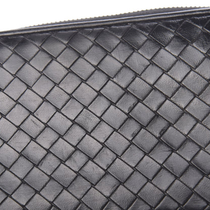 Bottega Veneta Nappa Intrecciato Zip Around Wallet Black 11 of 13