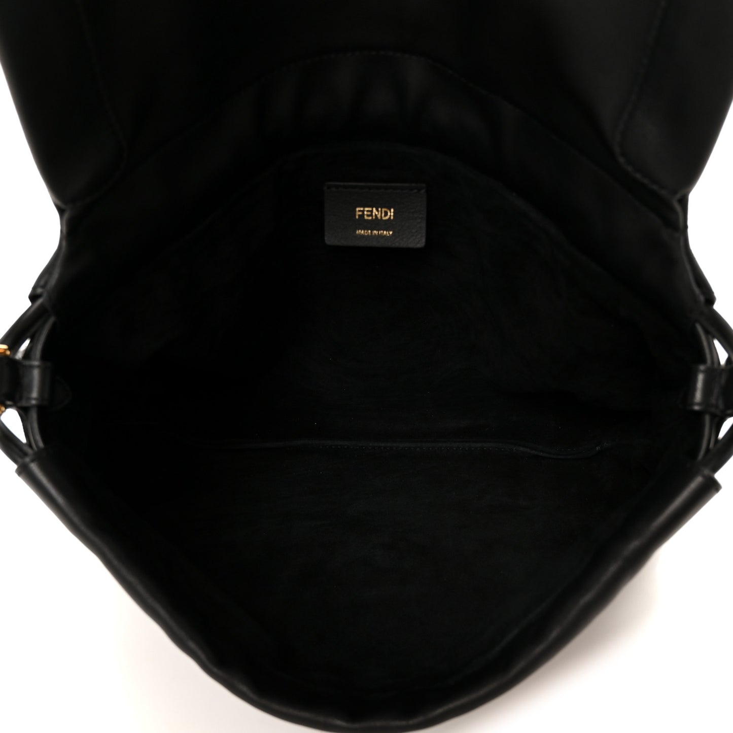 Nappa Medium Mamma Baguette Black