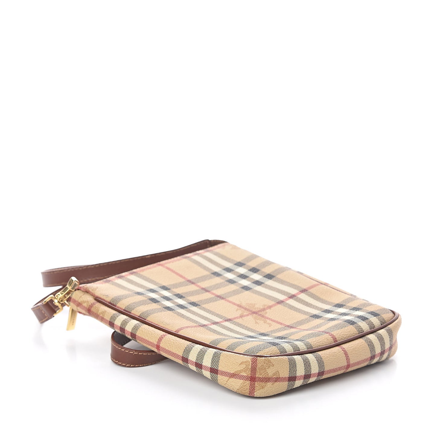 Haymarket Check Crossbody Bag Brown