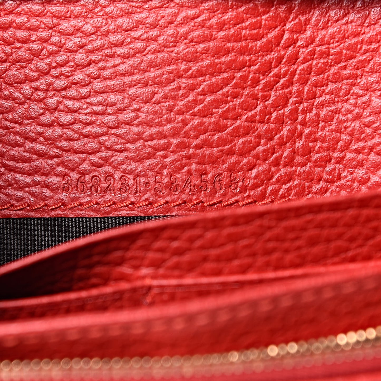 Dollar Calfskin Mini Swing Wallet Bag Oxidation