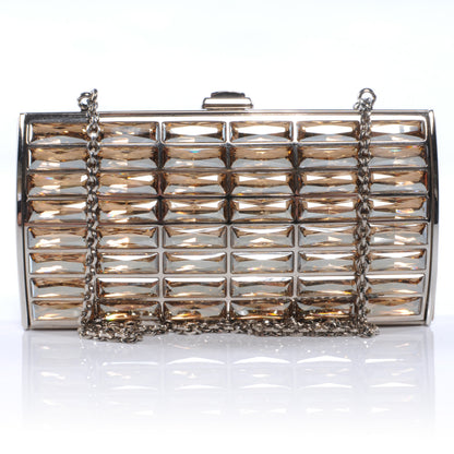 Judith Leiber Swarovski Crystal Goddess Clutch Champagne 1 of 6