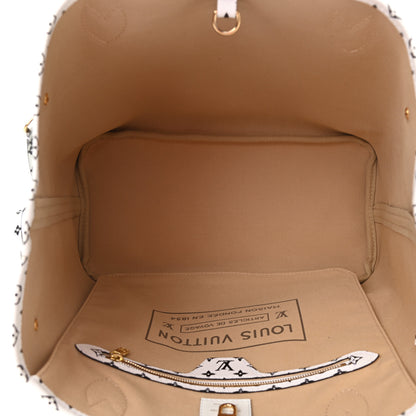 Louis Vuitton Monogram Giant Neverfull MM Kaki 5 of 10