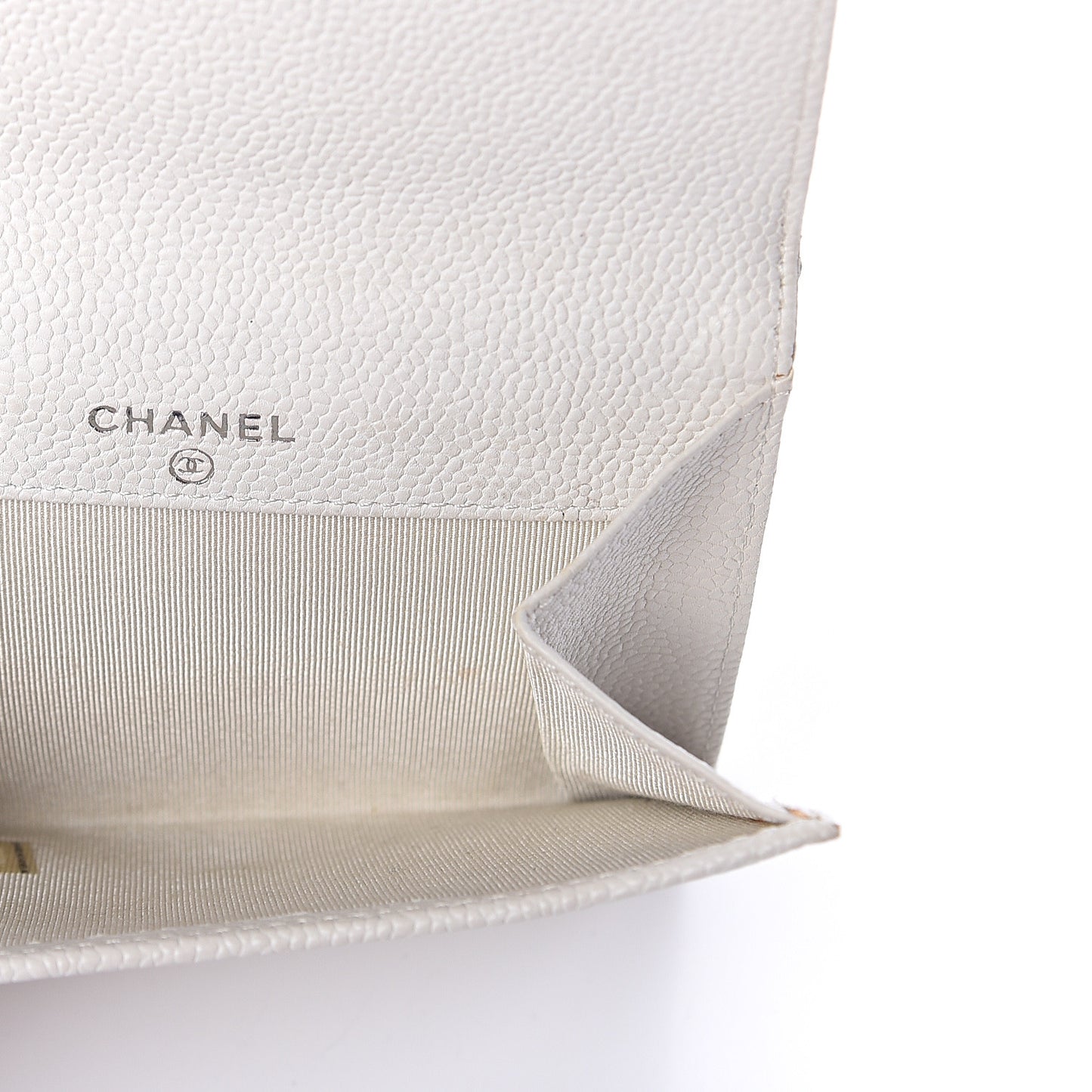 Caviar Outdoor Ligne French Wallet White
