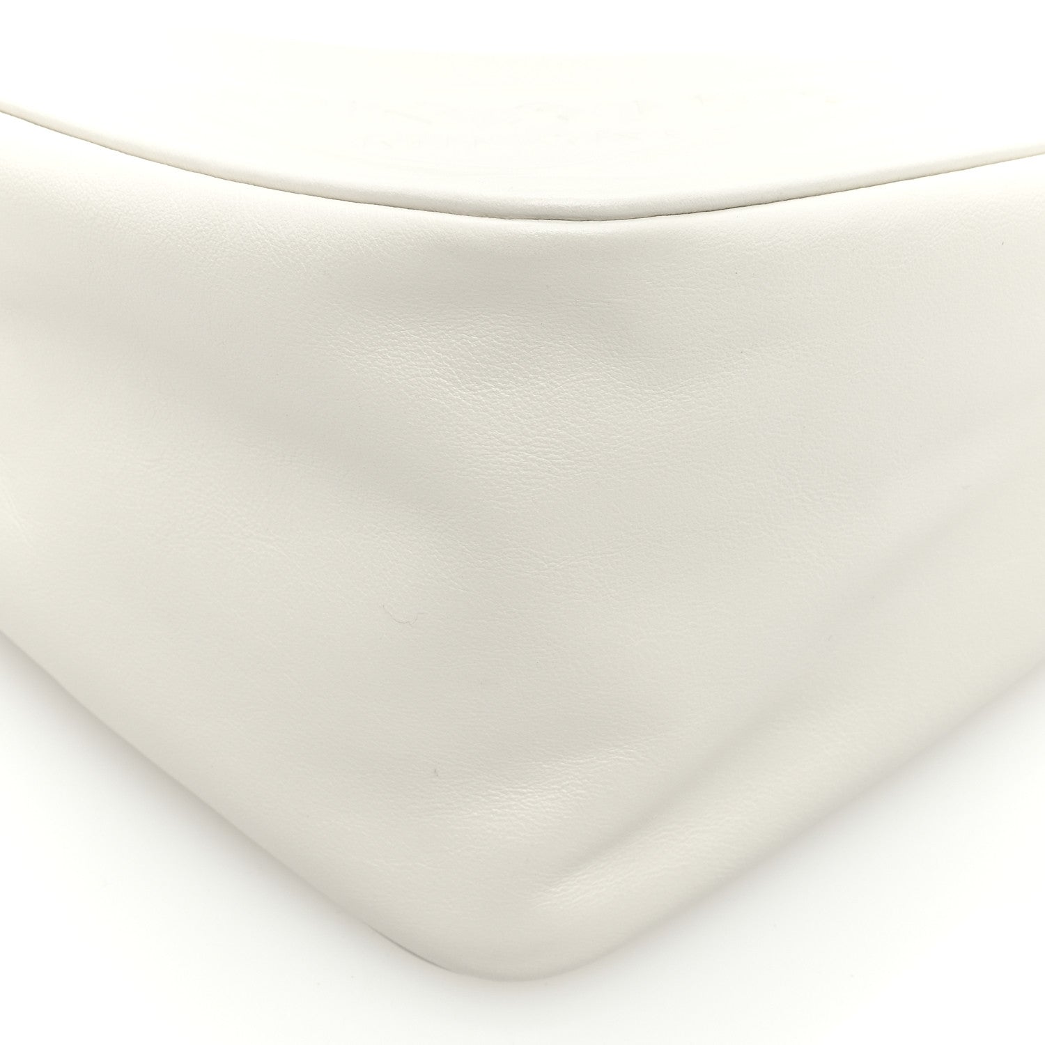 Prada Grace Lux Triangle Shoulder Bag White 8 of 8