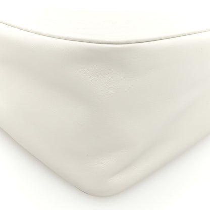 Prada Grace Lux Triangle Shoulder Bag White 8 of 8