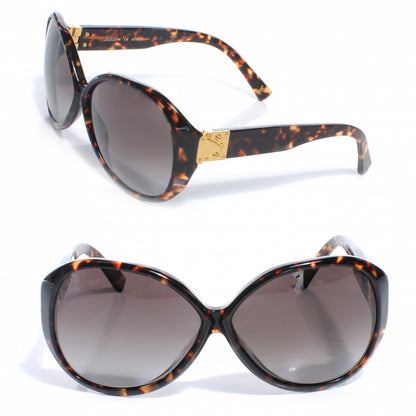Louis Vuitton Oversized Soupcon Sunglasses Tortoise 1 of 5