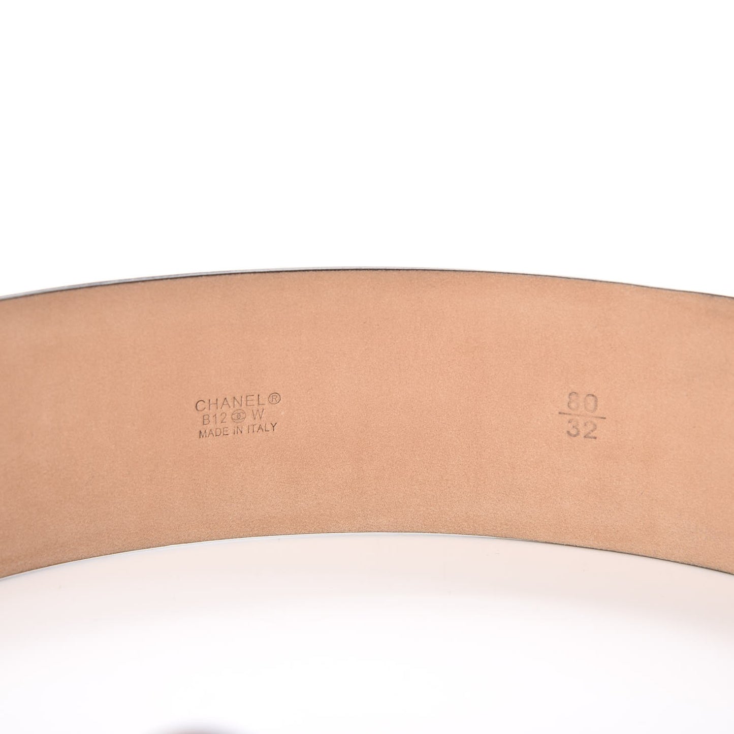 Calfskin CC Belt 80 32 Black