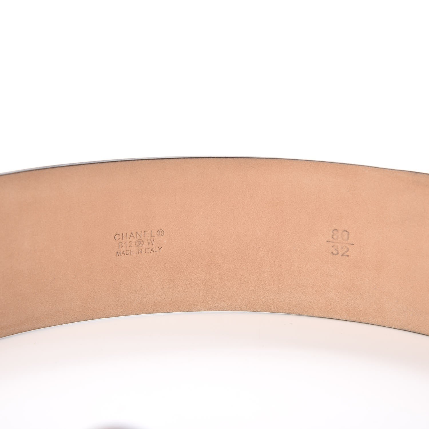 Chanel Calfskin CC Belt 80 32 Black 7 of 8