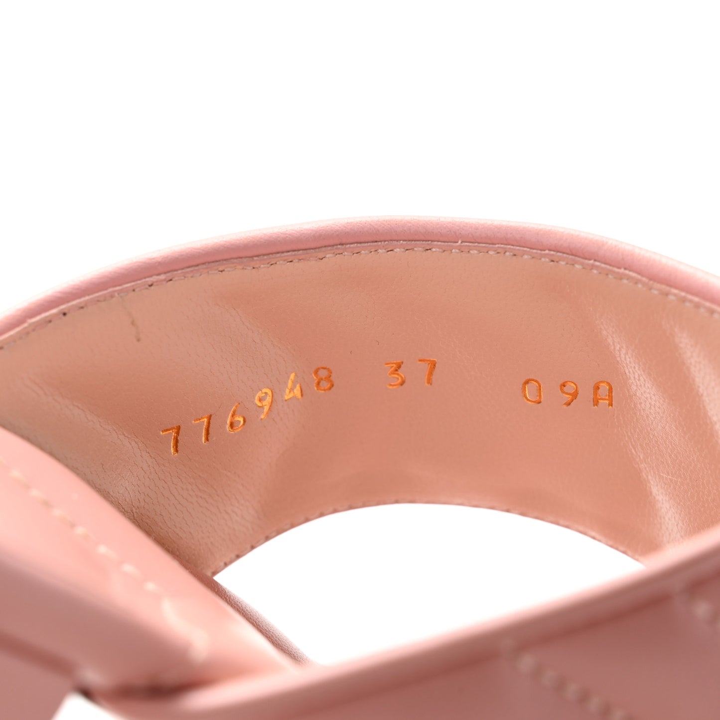 Nappa Charlotte Double G Marmont Thong Sandals 37 Perfect Pink
