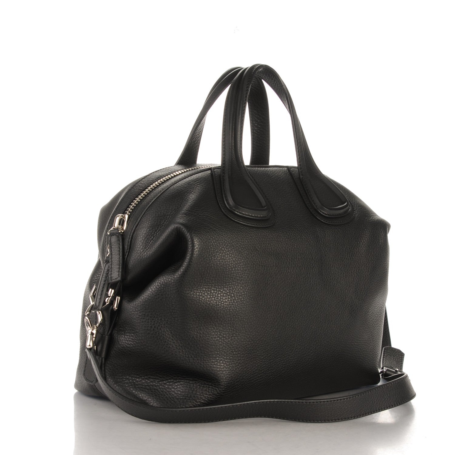 Givenchy Waxy Grained Calfskin Medium Nightingale Black 3 of 8